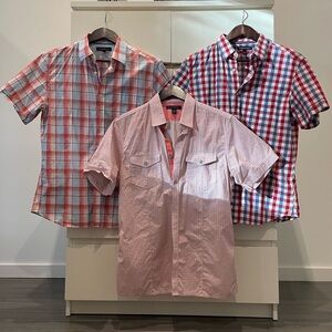 Set of 3 Banana Republic Men's short-sleeved shirts